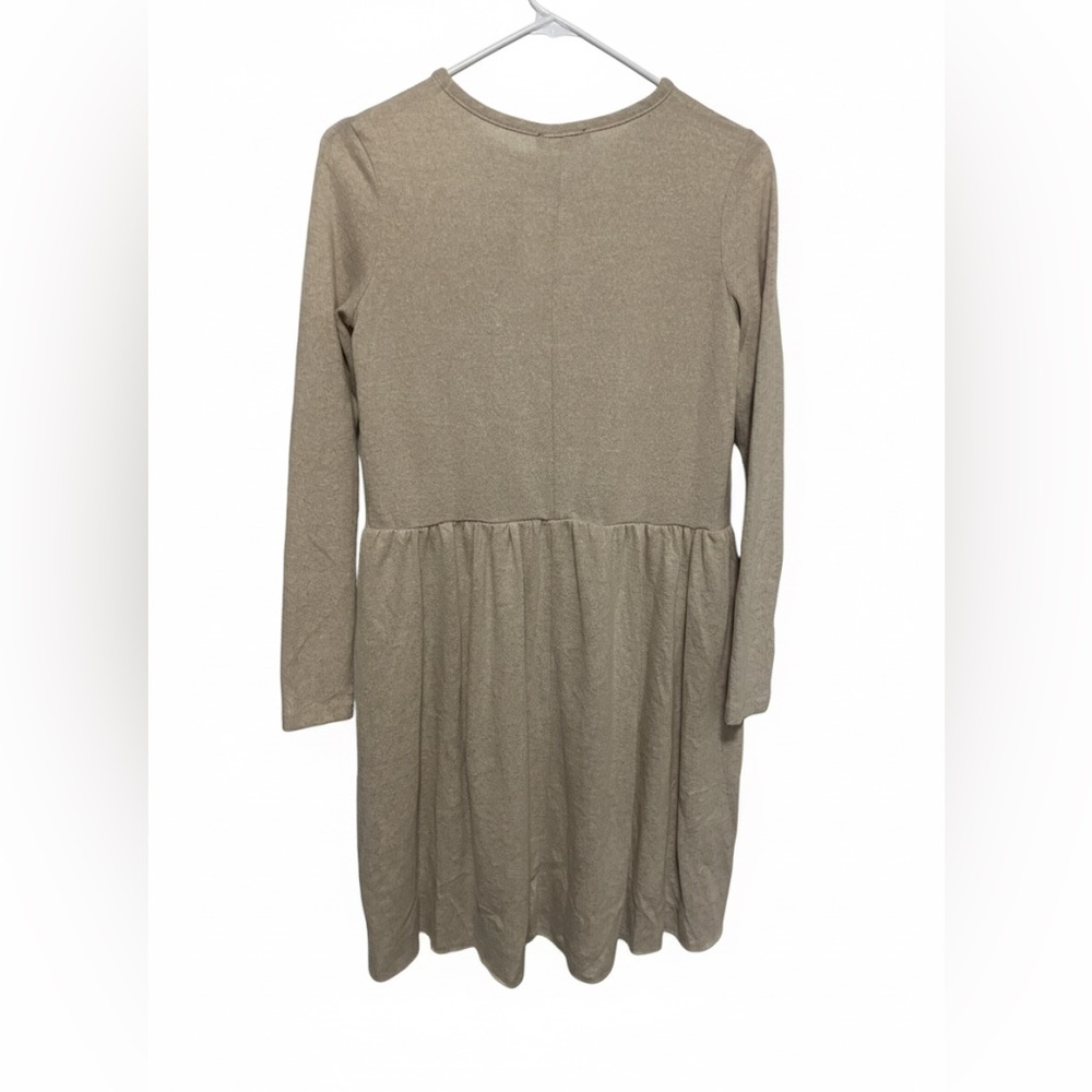 Zara Women's Casual Tan Dress